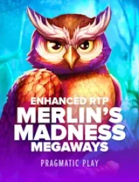 merlins madness megaways game logo